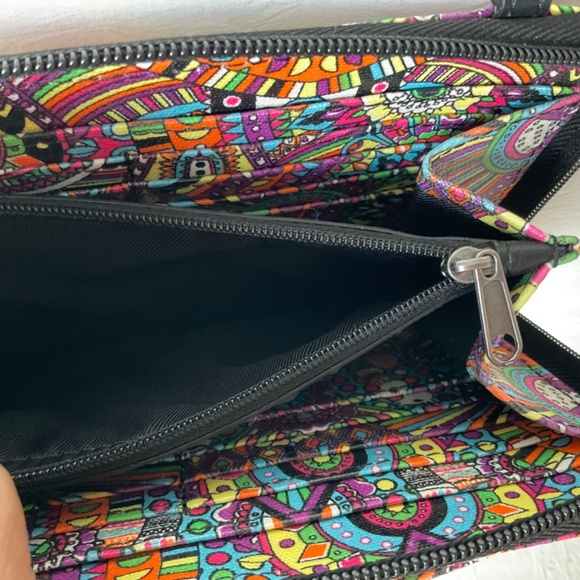 Sakroots Women's Large Smartphone Crossbody Bag Wristlet Purse Eco-Twill… - Picture 5 of 16